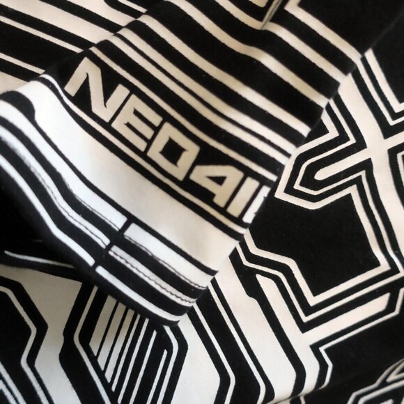 NEO4iC AP3X-7 V2 ZYPHR White Black Bodysuit EDM Festival Cyber Goth Womens Large - Picture 5 of 9